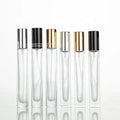 Square Thick Base 10ml Glass Perfume Decant Bottle Round Empty Glass Bottle for Spray Perfume