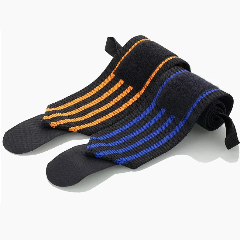 Custom Sports Elastic Wrist Brace Thumb Loop Gym Wrist Wraps Band