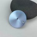 007 28.5mm Double Feet 35 NH36 NH37 Movement Ligyt Blue Sunray Watch Dial Made of Brass