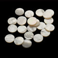 Wholesale Custom White Mother of Pearl Shell High Quality Natural Gemstone for Jewelry Factory Direct