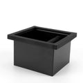 Hot Sale Coffee Bottomless Slag Bucket Stainless Steel Knock Slag Box Coffee Tamper Knock Box