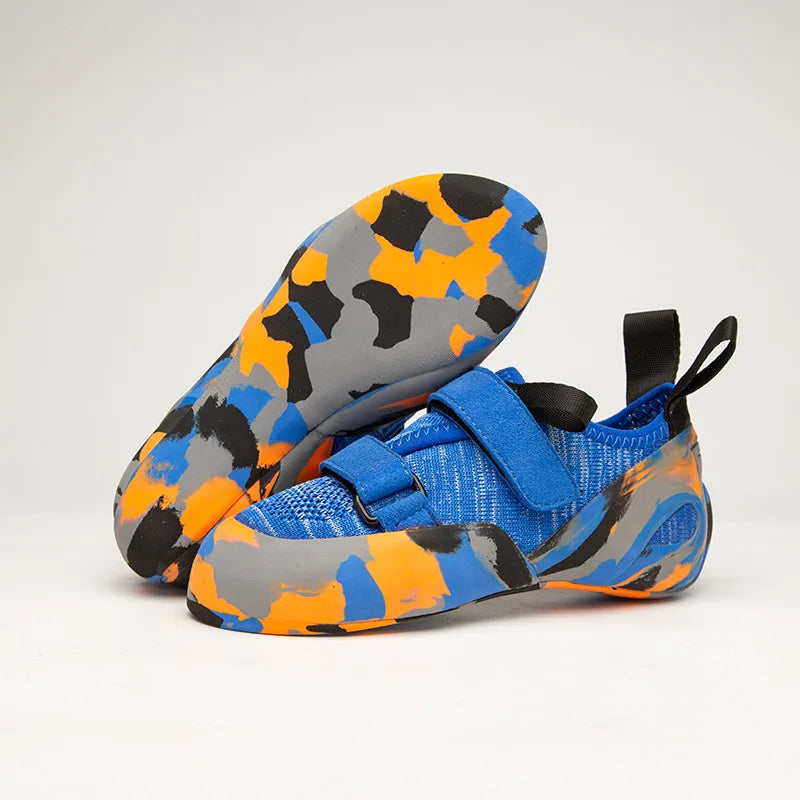 Lightweight Comfortable and Wear-resistant Shoes 2024 Youth Indoor Sports Training Anti-slip Rock Climbing Shoes