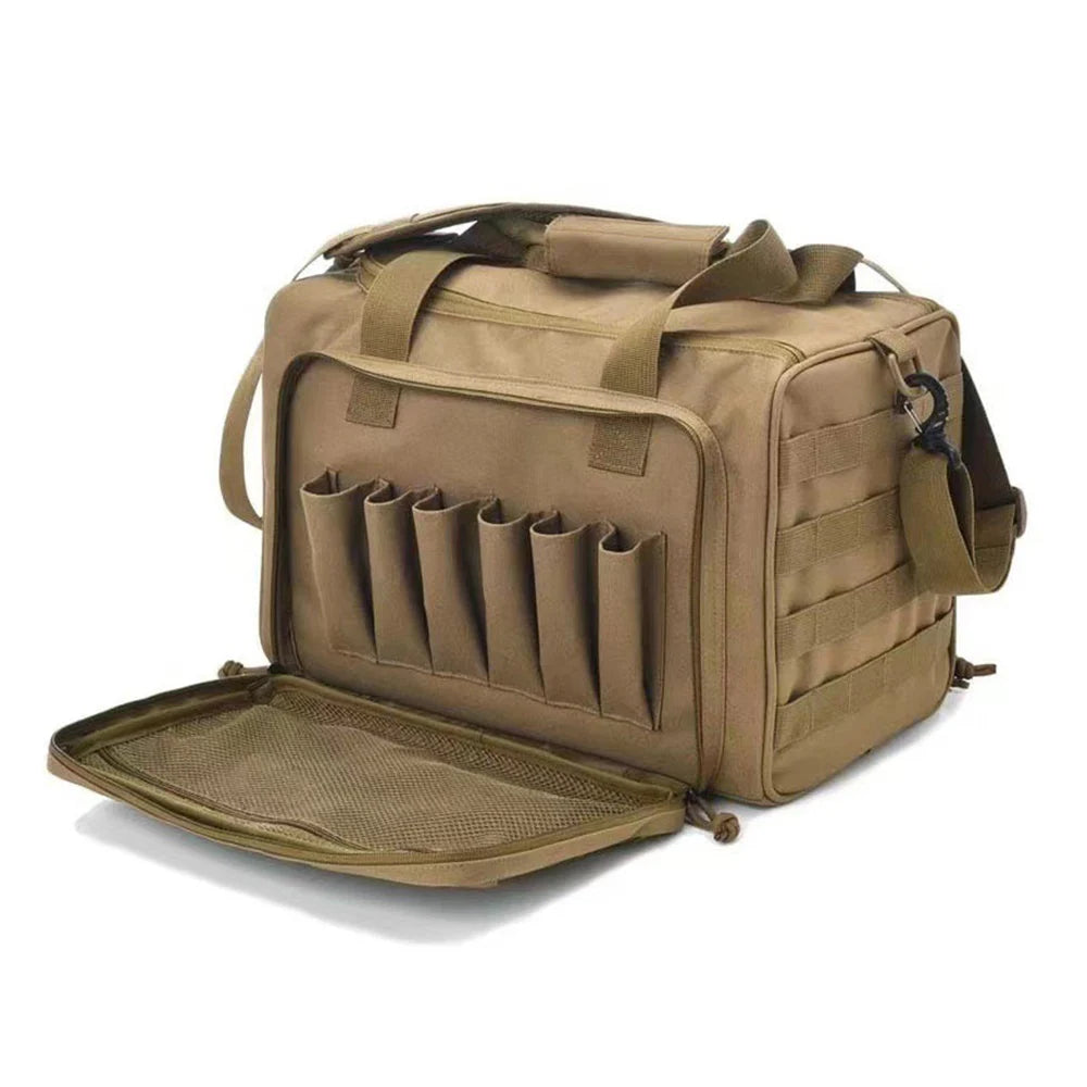 Waterproof Durable Anti-Theft Outdoor Tactical Camouflage Single Shoulder Crossbody Bag Camera Briefcase for Hiking Fishing Gear