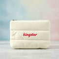 Travel Eco-Friendly Large Capacity Quilted Cosmetic Storage Neoprene Makeup Bag Lightweight Zipper Pouch Custom Printed