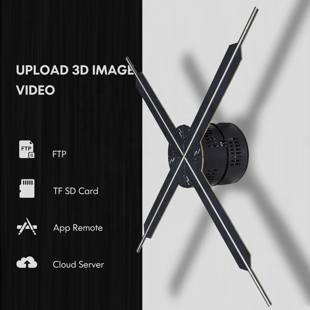 TK-S56cm Indoor Android 3d Hologram Led Fan 3d Holographic Hologram Advertising Led Display