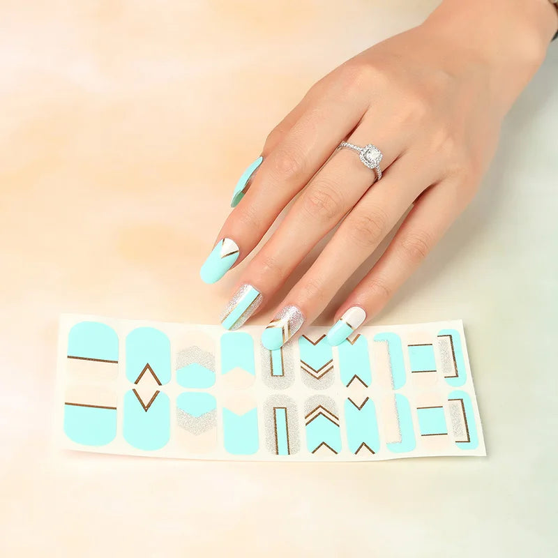 2026 Hot Wholesale Nail Sticker Latest Design Nail Stickers for Nail Art Decoration