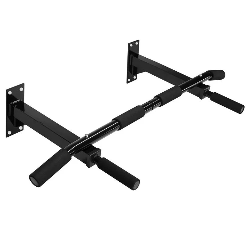 Home Gym Wall-Mount Horizontal Door Trainer Steel Chin Pull-up Bar for Muscle Building Home Fitness Exercise Trainer