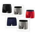 Underwear Boxer Briefs Man Cotton Padded Shorts Briefs Boxers Plus Size Underwear Mens Boxer Briefs