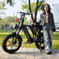 VOMO X50 E BIKE Electr Bike for 20inch Fat Tire E-Bike Eu Warehouse Electric City Bike Bicycle 250w Cheap Dirt Ebike
