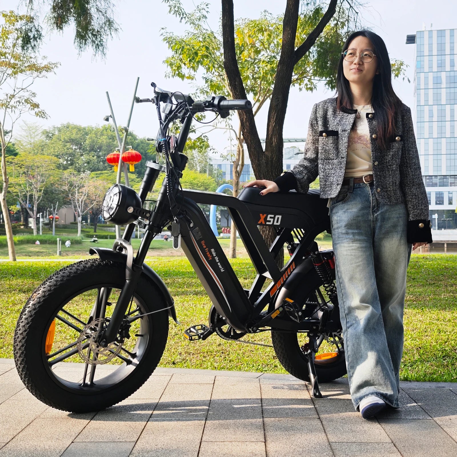 VOMO X50 E BIKE Electr Bike for 20inch Fat Tire E-Bike Eu Warehouse Electric City Bike Bicycle 250w Cheap Dirt Ebike
