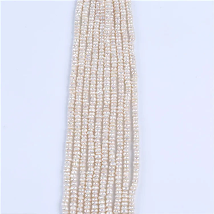 Natural Pearls Wholesale 5-6mm Loose Button White China Natural Freshwater Pearl Prices
