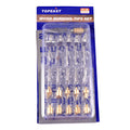 High Quality Long Life Copper & Iron Threaded External Heating Wood Burning Tips Set for Soldering Iron Emboss Carving Features
