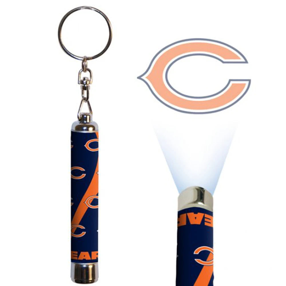 Advertising logo Mini Flashlight Led Projector Keychain Projection Torch