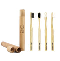 Free Sample Custom 10000 Bristle Micro Fiber Extra Ultra Soft Biodegradable Toothbrush Travel Micro Nano Bamboo Toothbrush