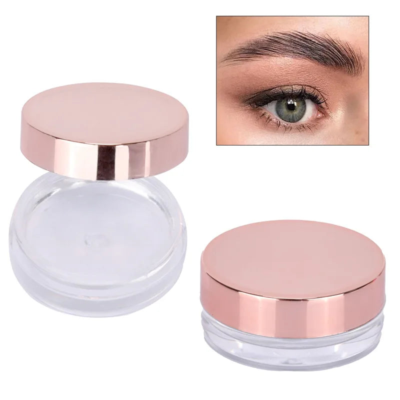 Waterproof Long Lasting Clear Setting Pomade Styling Private Label Soap Fix Re-growth Brow Freeze Vegan Eyebrow Wax Brow Gel