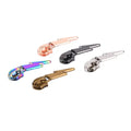 Lightning Shape Handbag Clothing Garment Zip Head Zipper Pull Slider