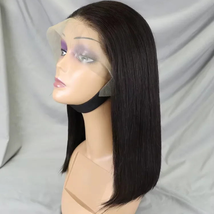 Wholesale Short Bob Wigs Human Hair 13x4 Lace Frontal Wigs Pre Plucked Brazilian Virgin Human Hair Wig