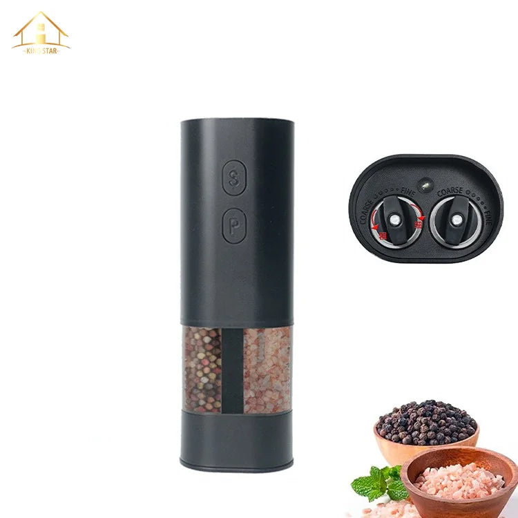 Good Selling 2 in 1 Electric Handheld Salt and Pepper Mill Grinder