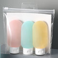 Cute Oval Shape Plastic Liquid Foundation Prevent Bask in and clear Cream Empty Bottle