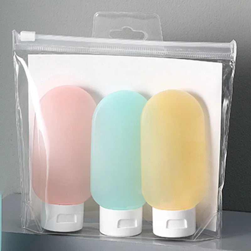 Cute Oval Shape Plastic Liquid Foundation Prevent Bask in and clear Cream Empty Bottle