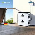 EU Stock 3.8kWh 2.4kW Hybrid Inverter Solar System Home LCD Screen Balcony Energy Storage Plug and Play Lifepo4 Battery Systems