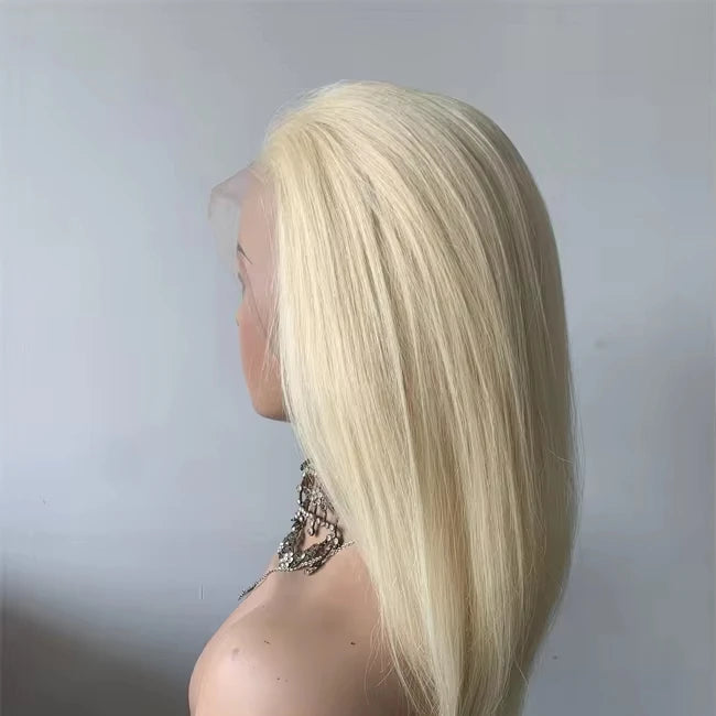 DX123 Real 613 Blonde hd Full Lace Wigs Raw Virgin Human Hair Goddess Knotless Braided Wig All Back  Wigs Braid Box