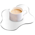 Wholesale Factory Direct Sale Cheap Transparent Plastic Coasters Clear Printed Drink Coasters for Cups Mats & Pads