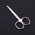 Beauty Makeup Tool Round Tip Design Small Scissors Eyebrow Nose Hair Scissors for Facial Trimming