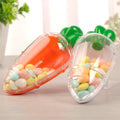 Easter Carrot Containers Easter Toys Egg Hunt Supplies Plastic Carrot Containers Carrot Shaped Candy Boxes