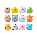 New12 Chinese Zodiac Signs Animal Mini Figurine Resin Dog Monkey Rooster Dog Pig Ox Rabbit Snake Horse Goat Rat tiger Dragon Toy