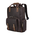 OEM Outdoor Hiking Travel Custom Logo Large Capacity Men's Real Leather Waterproof Durable Professional Photography DSLR Camera
