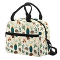 Custom Print Dual 2 Compartment Lunch Bag for Adult Men Women Kids Large Leakproof Insulated Cooler Tote Bag W/ Strap  for Work