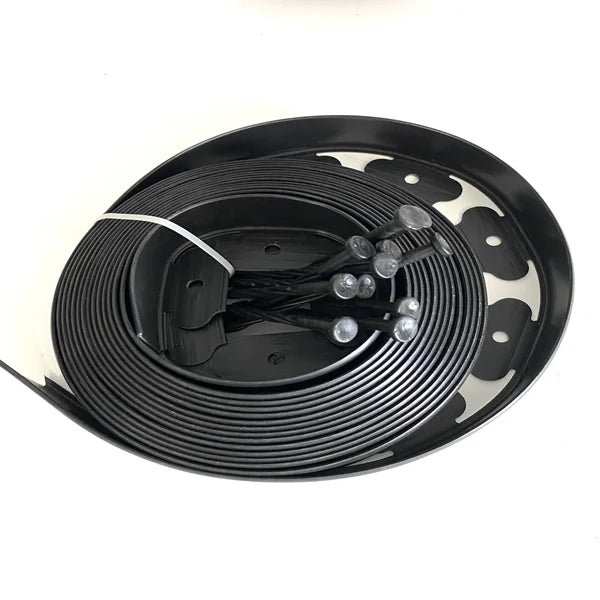 Wholesale Customized PE Plastic Garden Landscape Edging with Anchoring Stakes Easily Assembled Farm Fence Security Application