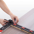 Imbot Wood Work Ruler Locator Manual Tools for Wood Punching Assistance / Folding Square Tool