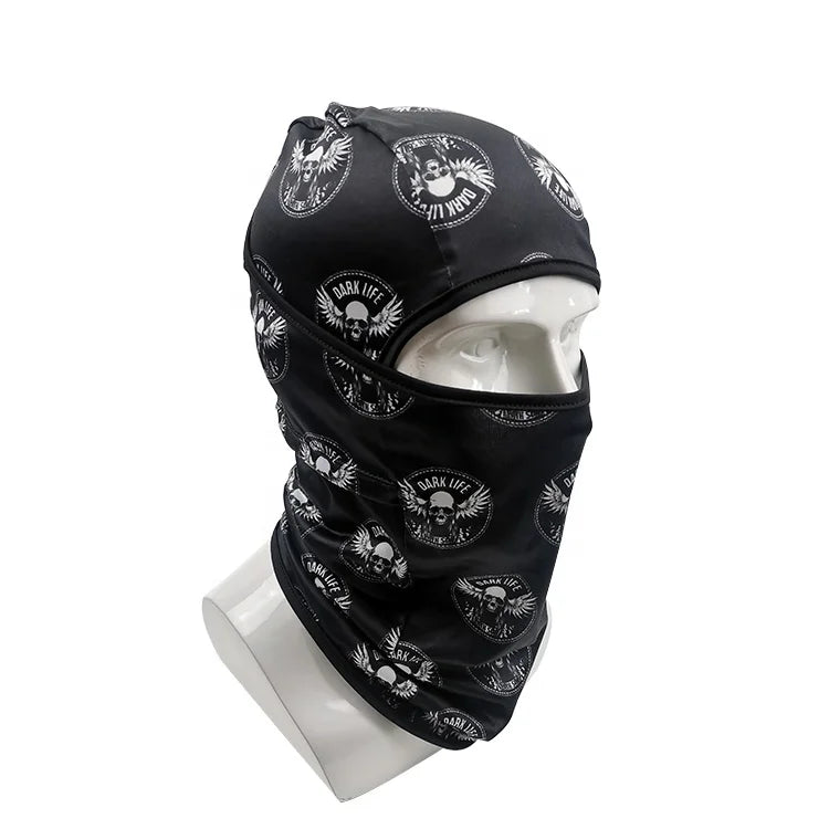 Design Multifunction Windproof Comfortable Full Face Cover Ski Mask 1 Hole Balaclava Cap Hat