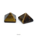 Huiying New Hot Selling Hand-Made Natural Carved Healing Stones Yellow Tiger Eye Pyramid Goddess Carving Crafts Crafts