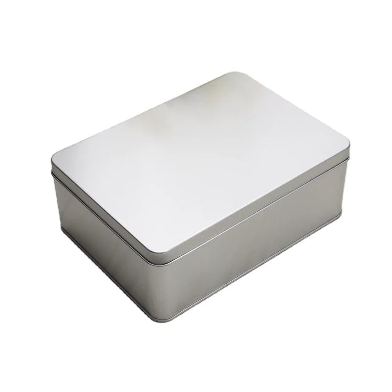 188x136x70mm Rectangular Tin Box for Packing Gifts Accessories  Decorations Tools Manicure Perfume Chocolate Biscuits