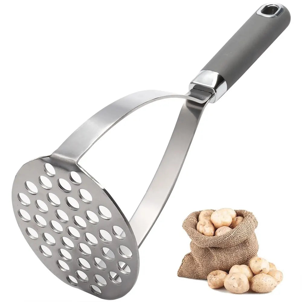 Sturdy Masher Potato Masher Press Vegetable Masher for Bean Avocado Vegetable Cheese Grater
