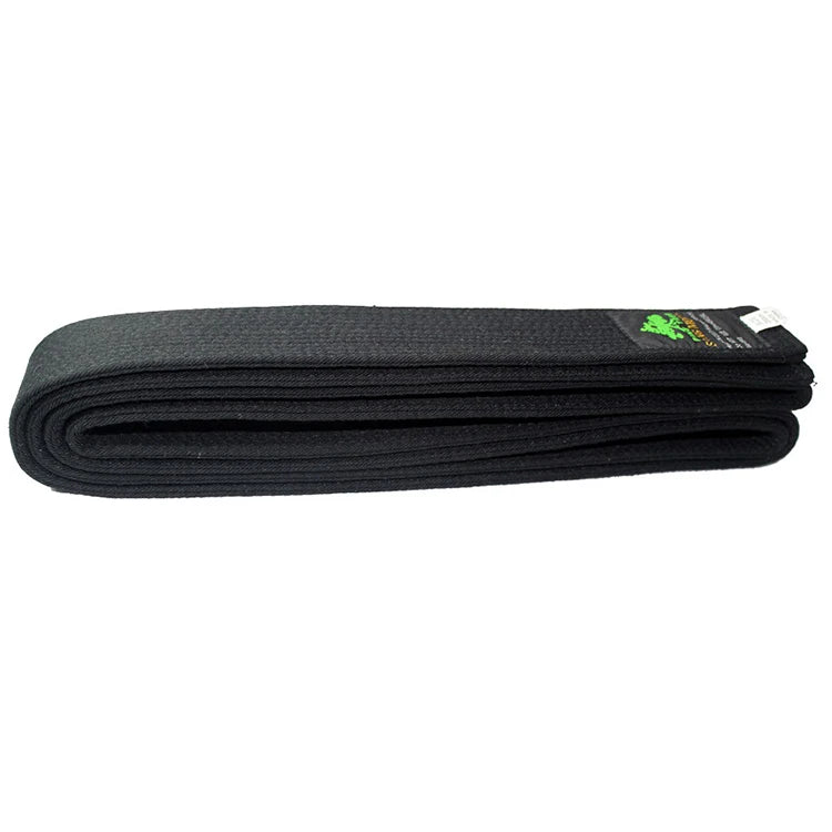 Traditional Eco-friendly Cotton Fabric Black Belt Taekwondo Colorful Belts for Training Customized Sizes & Logos