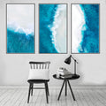 Sea Wave Seaside Canvas Oil Painting Poster Picture Hangings Home Art Decor Oil Painting on Canvas Poster Print Wall Art Picture