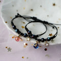 Universe Planet Bracelet Couple Handmade Adjustable Bracelet the Stars Moon Lovers Girlfriends Students Gift Jewelry