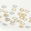 2500pcs Adjustable Gold Plated Stainless Steel Jump Ring Steel Hand Catenary Necklace Connect Open Jump Rings for Jewelry Making