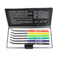 Premium TSUBOSAN Handheld Hardness Tester - 6 Color-Coded Handles for Easy Portability