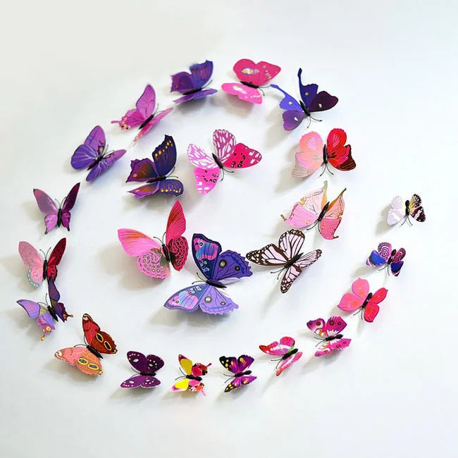 Wholesale 3D Effect Butterfly Wall Decoration for Wedding