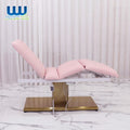Union Win Adjustable Multifunctional Hydraulic Electric Stainless Steel Foldable Beauty Bed Modern Salon Living Room Cosmetic