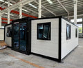 Luxury 40FT 20FT Double Wing Container House Expandable Modular Prefabricated Home with Luxury Bedroom Pod House