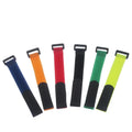 Custom Reusable Buckle Strap Adjustable Velcoes Fastener Straps Nylon Hook and Loop Cable Ties Bike Hook and Loop Tape