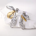 Fashion Anti Tarnish Jewelry Earrings Gold Plated Stainless Steel Jewelry for Women