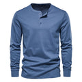 Hot Selling Casual Sports Pullover Round Neck Long Sleeve Men's T-Shirts