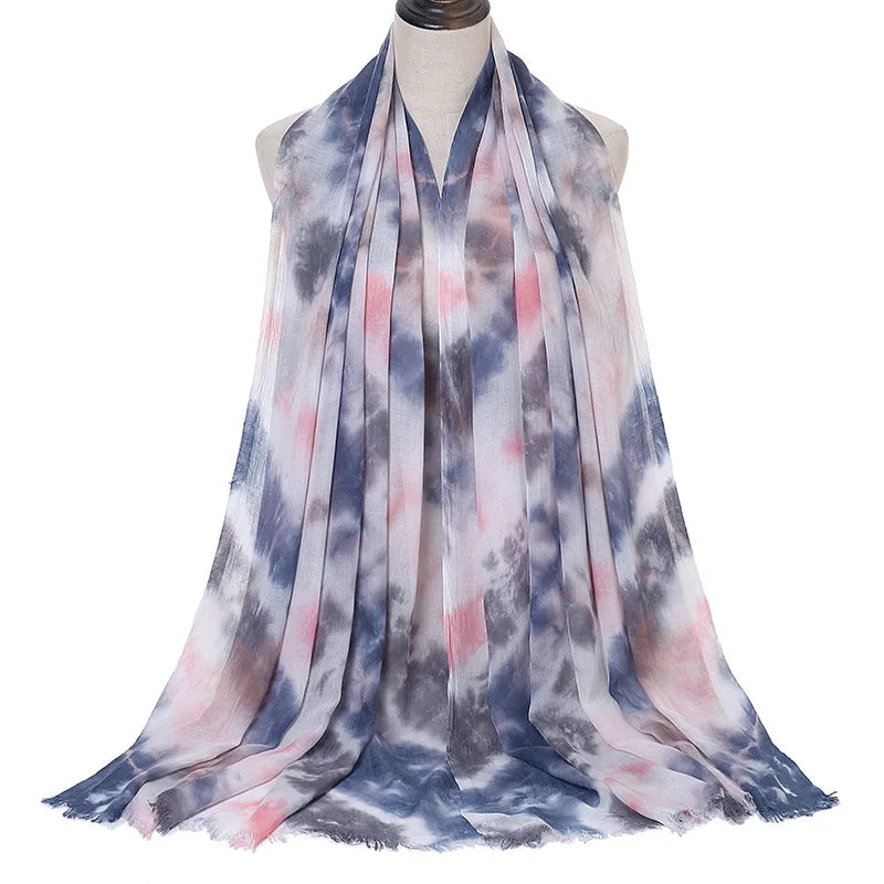 2026 the New Ink and Wash to Dye Hair must Be Quality Ladies Scarves to Keep Warm Shawl Wholesale